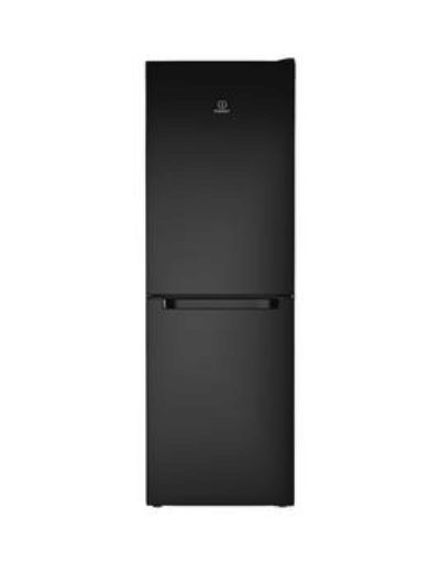 Indesit Ld70N1K 60Cm Frost Free Combi Fridge Freezer - Black